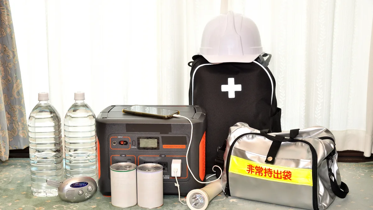 防災備蓄とポータブル電源